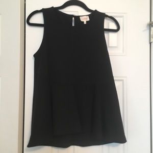 Anthropologie peplum top